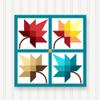 BARN QUILT Block Outdoor Square BQ008-02 | 6 SIZES | Outside Pattern | Wall Art | Yard Art | Barn Quilt Sign | Farm Quilt Design (23.5" x 23.5" 1 sided) view 1