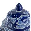 A&B Home AV69766-DS Aline 18 X 10 inch Vase, Blue & White, Porcelain view 2