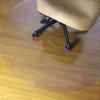 DXZ-Design Transparent Plastic Wooden Floor Protector, Kitchen PVC Protection Pad, Non-Slip Clear Carpet Mat (Size : Dia.24 Inches/Diameter 60cm) view 2