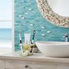 5-inch Cute Octopus Toothbrush Holder - Sandstone Resin Bathroom Organizer for 2 Brushes & Toothpaste, Non-Slip Coastal Decor with Mother & Baby Design view 3