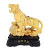 Feng Shui Import Big Golden Tiger on Coins Statue for Year of The Tiger view 1