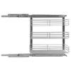 3-Tier Pull-Out Wire Baskets with Sliding Runners, Kitchen Cabinet Rack Sliding Storage Baskets, Cupboard Organizer/Storage Racks 18.5" x 13.8" x 22" view 4