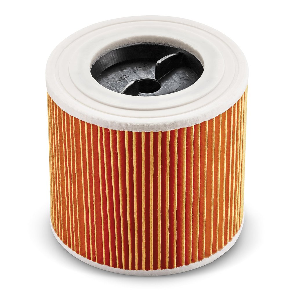 Karcher Cartridge Filter for Karcher Wet Dry Vacuum Cleaners - Compatible with WD 1 Compact, WD 2-18 and WD 3