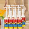 Zopeal 8 Pcs Coffee Syrup Pump Dispenser, Fits 750ml/25.4oz Bottles, White view 4