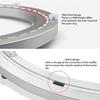 12 Inch Lazy Susan Bearing Hardware For Kitchen Dining Table Swivel Base Smooth Swivel Plate 360 Degree Rotating Heavy Duty Aluminium Alloy Rotating Bearing Turntable For Heavy Loads view 4