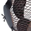 Alvinlite Iron Owl Mesh Wine Cork Container, Vino Cork Barrel Cage Holder Handcrafts Art Work view 3