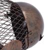 Alvinlite Iron Owl Mesh Wine Cork Container, Vino Cork Barrel Cage Holder Handcrafts Art Work view 4