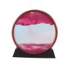 Daoyuan Moving Sand Art Picture,Quicksand Painting Living Room Decoration,3D Natural Landscape Flowing Sand Picture/Photo Hourglass,Round Frame/Office Decorations view 1