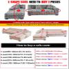 Thick Sectional Couch Covers L Shape for Dogs Pets,Stretch Sofa Covers for 3 Cushion Couch for Living Room,Sofa Slipcover Furniture Protector Sofa Cover and Chair Cover Set for 1 2 3 4 5 Seater,Gray(C view 2