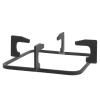 1pc Square Gas Stove Rack Cast Pot Stand for Kitchen Restaurant and Shop Use Non-slip Stable Structure for Safe Cooking Support view 1