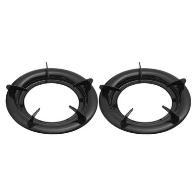 2pcs Round Gas Stove Bracket Set Kitchen Stove Racks for Efficient Cooking Easy Installation Sturdy Construction Non-Slip Support for Pots and Pans