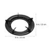 2pcs Round Gas Stove Bracket Set Kitchen Stove Racks for Efficient Cooking Easy Installation Sturdy Construction Non-Slip Support for Pots and Pans view 2