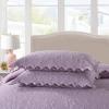 CCUNSZI Bedspread Quilt Set Full/Queen King Size-3 Piece Luxury Soft & Lightweight Bedding for All Seasons,100% Cotton Reversible Coverlet Warm Bedding Set,Pink,230x250cm view 3