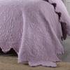 CCUNSZI Bedspread Quilt Set Full/Queen King Size-3 Piece Luxury Soft & Lightweight Bedding for All Seasons,100% Cotton Reversible Coverlet Warm Bedding Set,Pink,230x250cm view 4