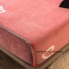 CFYCYHDZHT Bedding Deep Pocket Fitted Sheet,Queen Thick Warm Coral Velvet Bedspread, Children's Room Cartoon Printing Animal Fruit Mattress Protection Cover,Flower,150200cm+30cm view 3