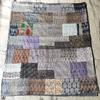 Blanket Bedding Bedspread Bed Kantha Vintage Handmade Silk Patchwork Indian Art Cover India Sari Bohemian Spreads Washed Patola Spread Quilt view 1