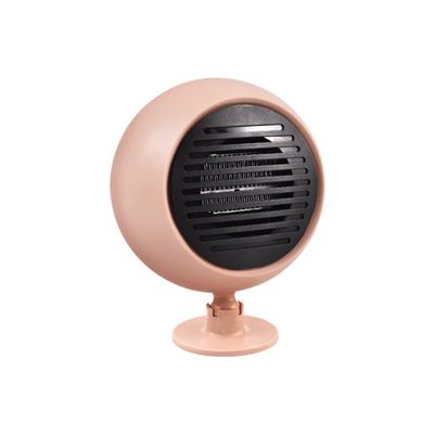 Grafken Car Heate, Rotate 360 Degrees 12V 24V Defrost Defogging Ceramic Heating Hot and Cold Dual Mode Car Heater (Color : Pink)
