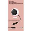 Grafken Car Heate, Rotate 360 Degrees 12V 24V Defrost Defogging Ceramic Heating Hot and Cold Dual Mode Car Heater (Color : Pink) view 3