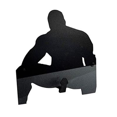 FJXJLKQS Metal Barry Wood Key Holder Hook Adult Funny Creative Wall Hanging Bedroom Door Key Hanging Decoration Key Holder Hanger
