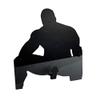FJXJLKQS Metal Barry Wood Key Holder Hook Adult Funny Creative Wall Hanging Bedroom Door Key Hanging Decoration Key Holder Hanger view 1
