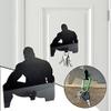 FJXJLKQS Metal Barry Wood Key Holder Hook Adult Funny Creative Wall Hanging Bedroom Door Key Hanging Decoration Key Holder Hanger view 2