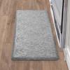 Chef Gear - Anti-Fatigue Gelness Kitchen Mat - Marni Design - Cushioned Comfort Chef Mat - Faux Leather - Cooking & Standing Relief -Skid-Resistant - Measures 17.5"x48" - Grey view 1