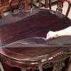 DXZ-Design Round PVC Protection Pad for Dining Table, Clear Plastic Chair Mat for Wooden Floors, Kitchen Carpet Transparent Protector (Size : Dia.28 Inches/Diameter 70cm) view 3