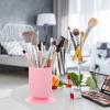 FOMIYES Silicone Pencil Holder Suction Cup Makeup Brush Holder Pencil Pen Holder for Office Desktop Storage Organizer view 4
