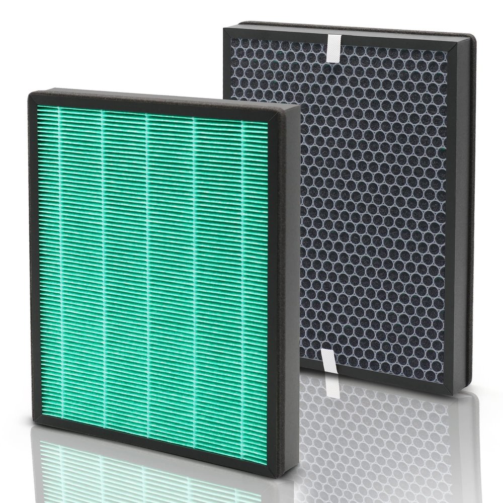 400 400S Replacement Filter Compatible with Coway Airmega Max 2 400/400S Air Pu-rifier Filter Replacement (Compare to Part# AP-2015F/AP-2015E) w/Premium H13 True HEPA & Activated Carbon, 2-Pack