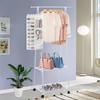 BB Brotrade Hanging Jewelry Organizer,Accessories Organizer,56 Pocket Organizer for Holding Jewelries (White-56 Pockets) view 4