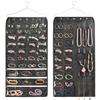 BB Brotrade Hanging Jewelry Organizer,Accessories Organizer,56 Pocket Organizer for Holding Jewelries (Black-56 Pockets) view 1