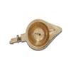 Aport Home phareLamp Presents Brass 1 Face Puja Diya Lamp (Gold) #A205 view 2