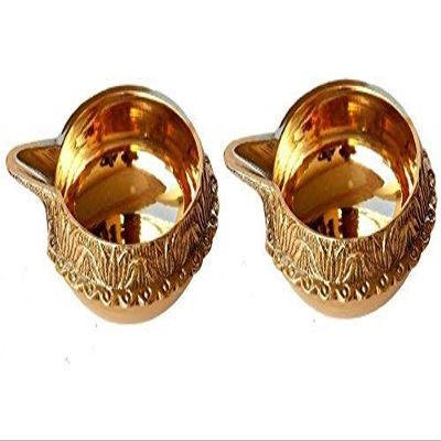 Aport Home phareLamp Presents Brass Oil Lamp (Gold_1 Inch X 1 Inch X 2.5 Inch) #A026