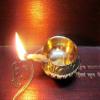 Aport Home phareLamp Presents Brass Oil Lamp (Gold_1 Inch X 1 Inch X 2.5 Inch) #A026 view 3