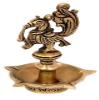Aport Home phareLamp Presents Bird Design Brass Diya | Deepak in Glossy Antique Finish | Oil Lamp #A155 view 1