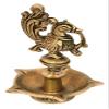 Aport Home phareLamp Presents Bird Design Brass Diya | Deepak in Glossy Antique Finish | Oil Lamp #A155 view 3
