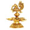 phareLamp Presents Brass Bird Design Diya | Deepak for Home and Office (5" Bird Oil Lamp) #A221 view 2