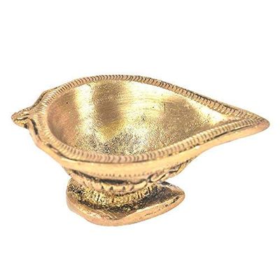 Aport Home phareLamp Presents Brass Handmade Kuber Diya/Oil Lamp (Multicolor, Standard) #A112