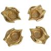 Aport Home phareLamp Presents Handmade Indian Puja Brass Oil Lamp - Diya Lamp Engraved Design Dia #A268 view 1
