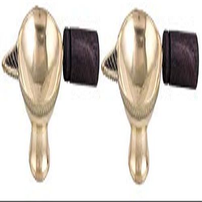 Aport Home phareLamp Presents Brass Diya for Pooja/Puja/Deepak Oil Lamp with Wooden Handle/Gold- (Small) Combo Pack of 2#A196