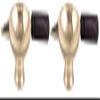 Aport Home phareLamp Presents Brass Diya for Pooja/Puja/Deepak Oil Lamp with Wooden Handle/Gold- (Small) Combo Pack of 2#A196 view 1