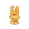 Aport Home phareLamp Presents Laxmi Ganesha Sitting Diya Deepak Decorative Lakshmi Ganesh Showpiece Metal Gold Plated Oil Lamp for Gifts Corporate Puja- Diwali Puja Gift Gifting Item #A013 view 1