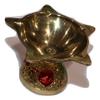 phareLamp Presents Brass Diya Oil Lamp/Pital Jyot Diva/Pooja Deepak/Table Diaa - Unique Design, Home Decorative Oil Lamp for Puja, Office Decor, Diwali Decoration, A132 view 3
