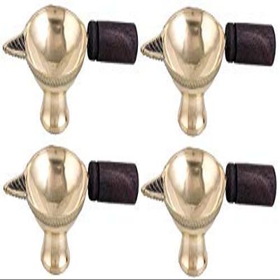 phareLamp Presents Puja Diya for Home - Set of 4 - Handmade Indian Brass Oil Puja Lamp - Diya for Pooja Room Decoration Tea Lights Candle - 4" X 2" X 1" #A245