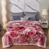 9 lb Heavy Fleece Blanket Queen 77x90 Pink Heavy Blanket. 2 Ply, Soft and Warm Mink Blanket for Autumn,Winter (200 x 230 cm). view 1