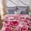 9 lb Heavy Fleece Blanket Queen 77x90 Pink Heavy Blanket. 2 Ply, Soft and Warm Mink Blanket for Autumn,Winter (200 x 230 cm). view 4