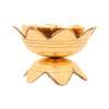 Aport Home phareLamp Presents Lotus Shaped Brass Lamp/Diya/Pooja Vikallu (Gold_4 Inch) #A057 view 1