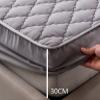 CFYCYHDZHT Queen Fitted Sheet,Kids Thick Quilted Waterproof Mattress Protector, Solid Color Urinary Bed Sheets Pillowcase for The Elderly Children's Room,Pink 1,90200cm (3pcs) view 3