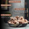 BEZAVO Peach Moonstone Tumbled Stones 1 lb Bulk Natural Healing Crystal for Reiki Meditation Chakra Balancing Witchcraft Polished Gemstones for Home Decor Crystal Collection, 2025 mm view 4
