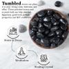 BEZAVO Black Tourmaline Healing Crystals Stones Set Tumbled Stones and Crystals Bulk for Healing, Reiki, Meditation,Crystals Gemstone for and Spiritual Home Decor 20-25 mm, 1LB view 2